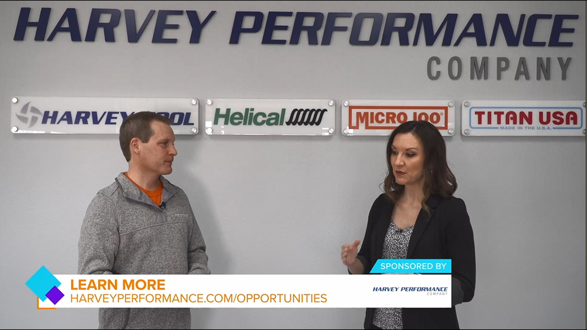 Sponsored by Harvey Performance. Harvey Performance is hiring! They manufacture high performance tools for various industries like aerospace, medical, auto, and etc.