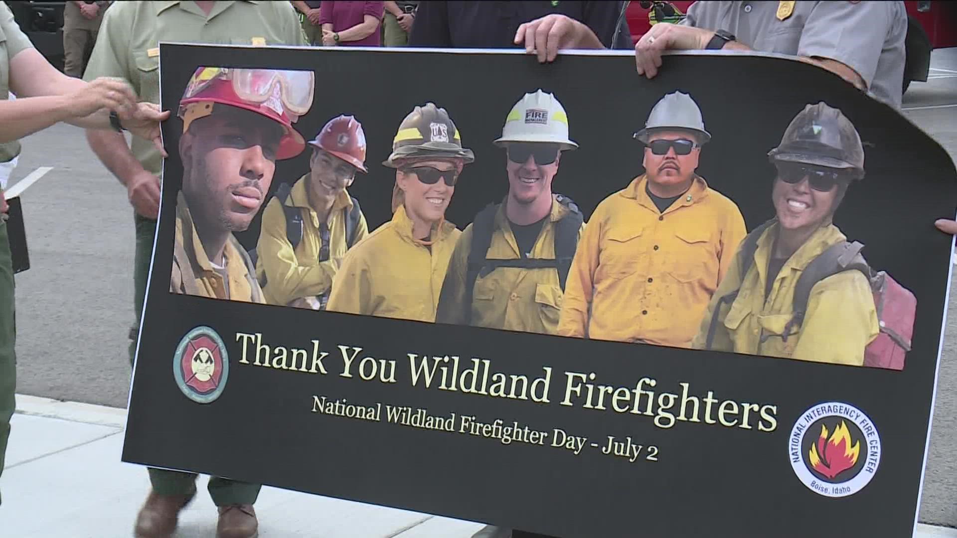 NIFC announced July 2 will officially be National Wildland Firefighter Day, during the Week of Remembrance.
