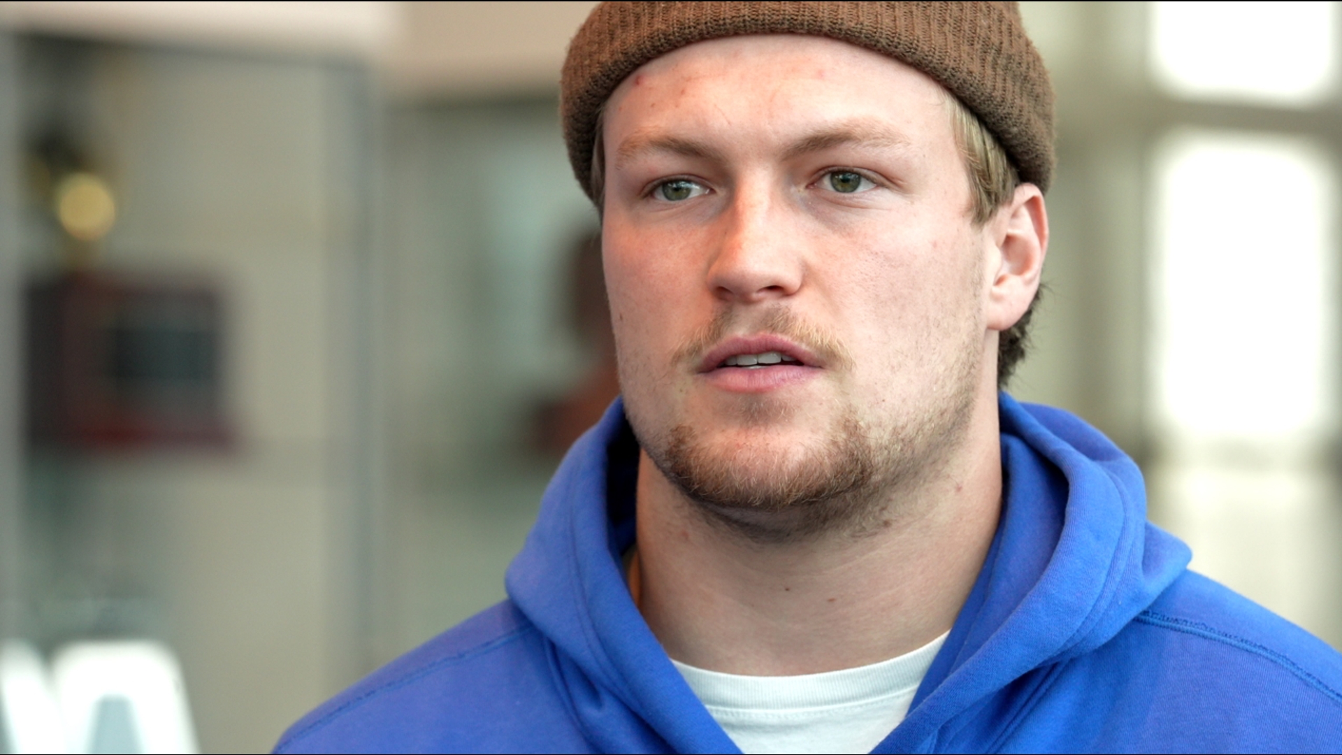 The red-shirt junior said it feels "unreal." Boise State secured the #3 ranking in the College Football Playoffs.