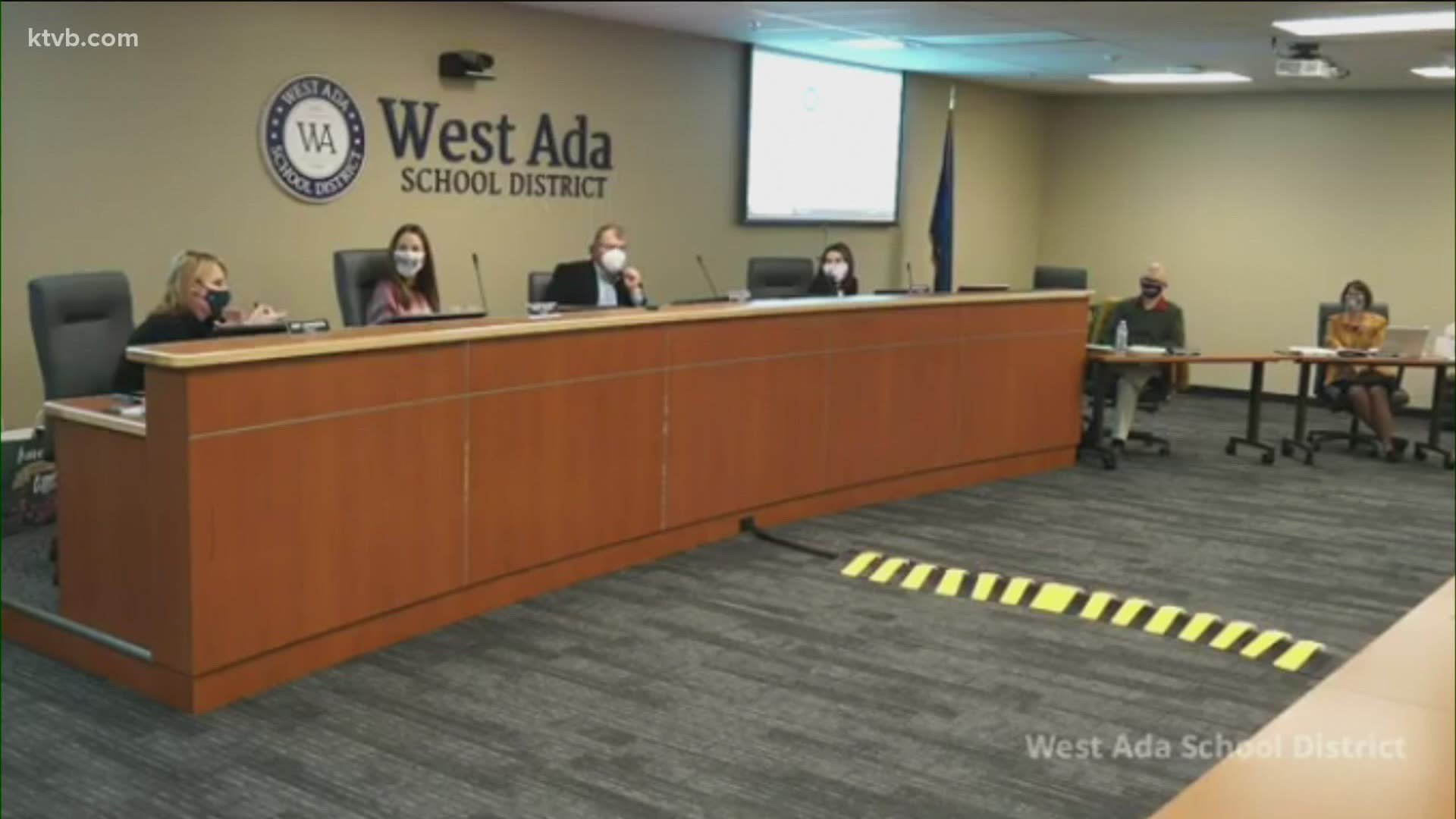 Chairman Philip Neuhoff issued his resignation from the West Ada School Board of Trustees following testimony from a parent.