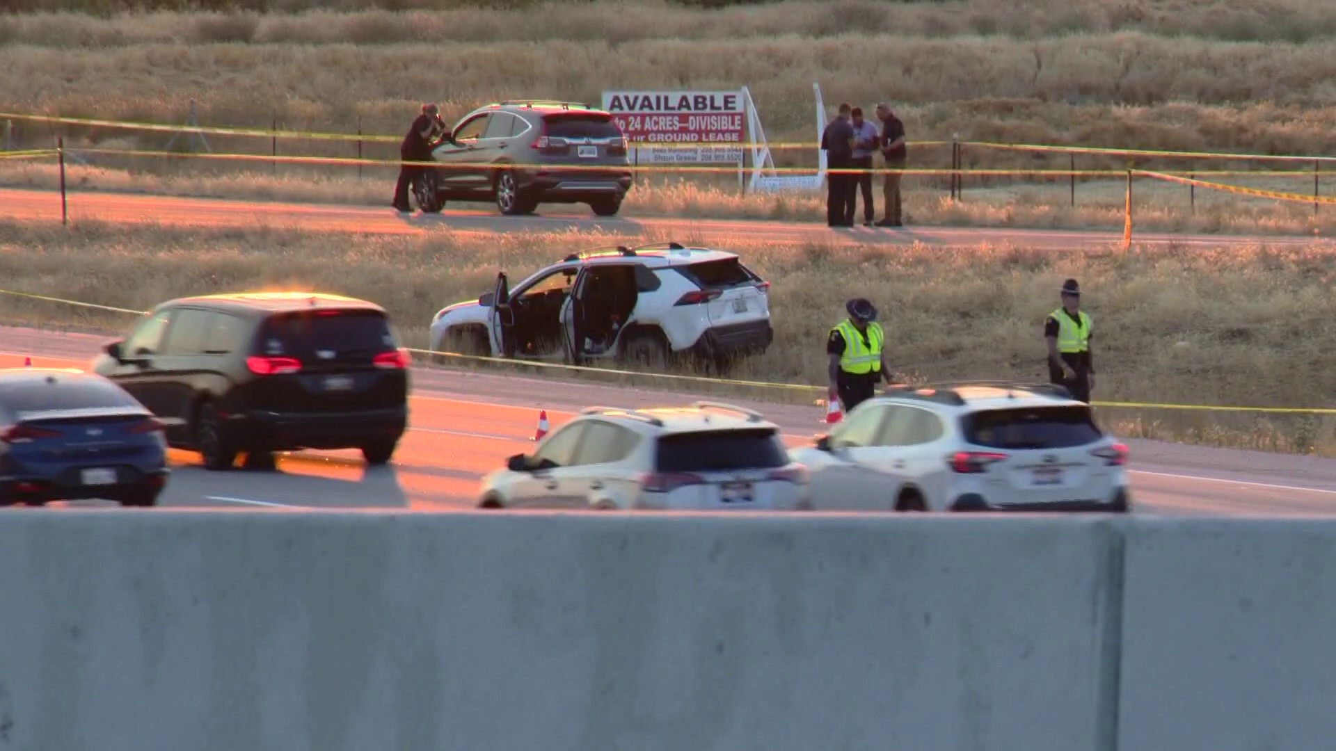 Suspect shot after police chase that ends on I-84 in Meridian | ktvb.com