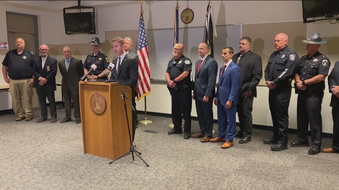 Law enforcement agencies announce bust of drug trafficking operation in