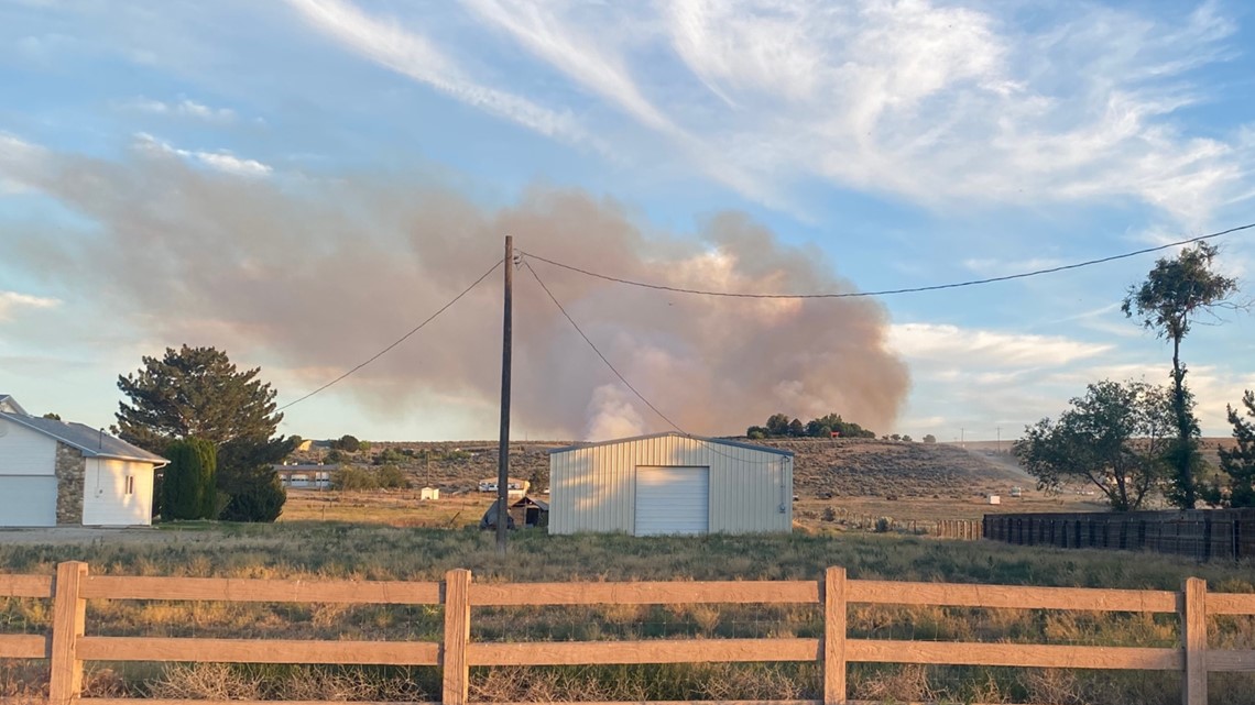 Wildfire near Birds of Prey Center Boise - Vimarsana News