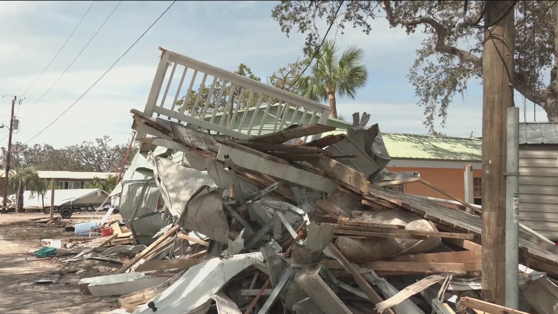 The hurricane devastated states from Florida to North Carolina.