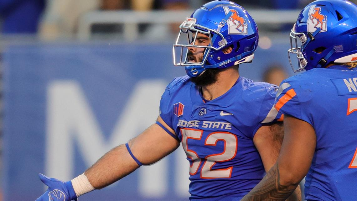 Boise State football jersey shirts on sale, benefiting players