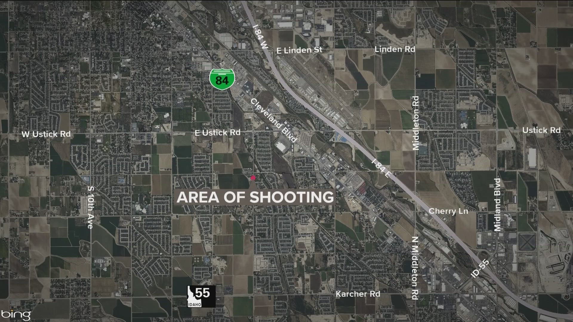 The shooting occurred south of Caldwell Wednesday morning, where police found a man with "multiple gunshot wounds," according to the Canyon County Sheriff's Office.