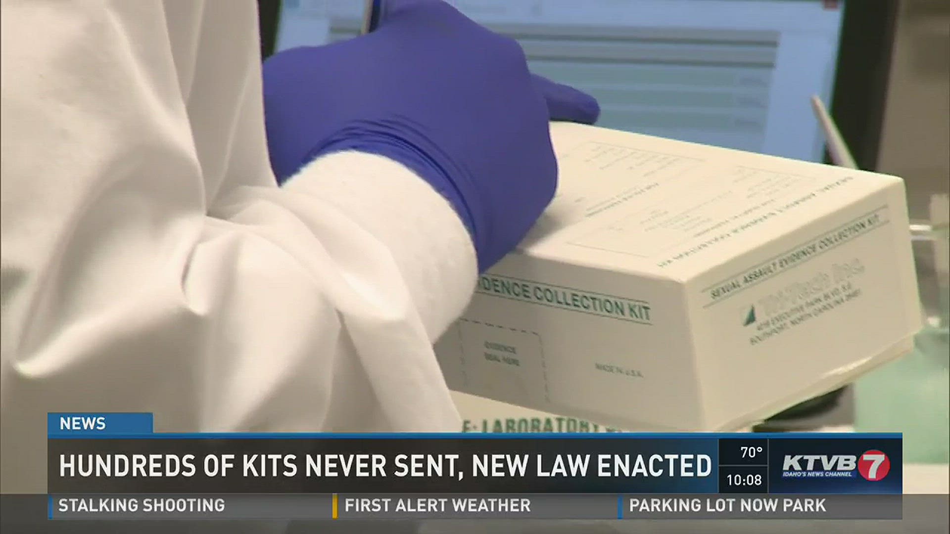 Hundreds of kits never sent, new law enacted