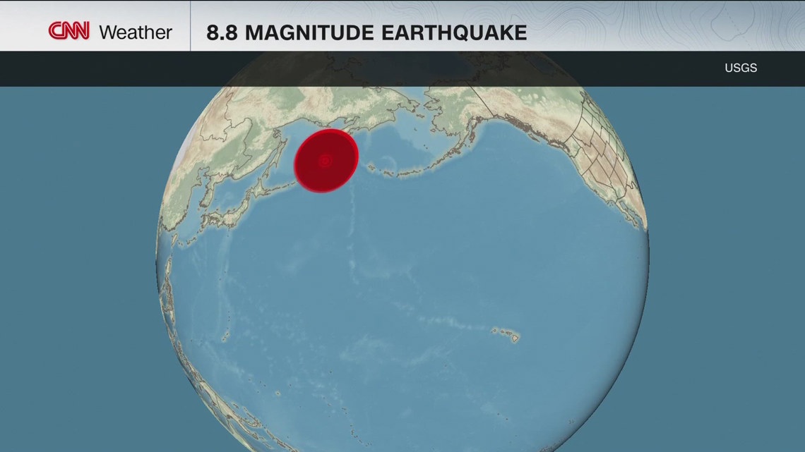 Earthquake near me tsunami warning today