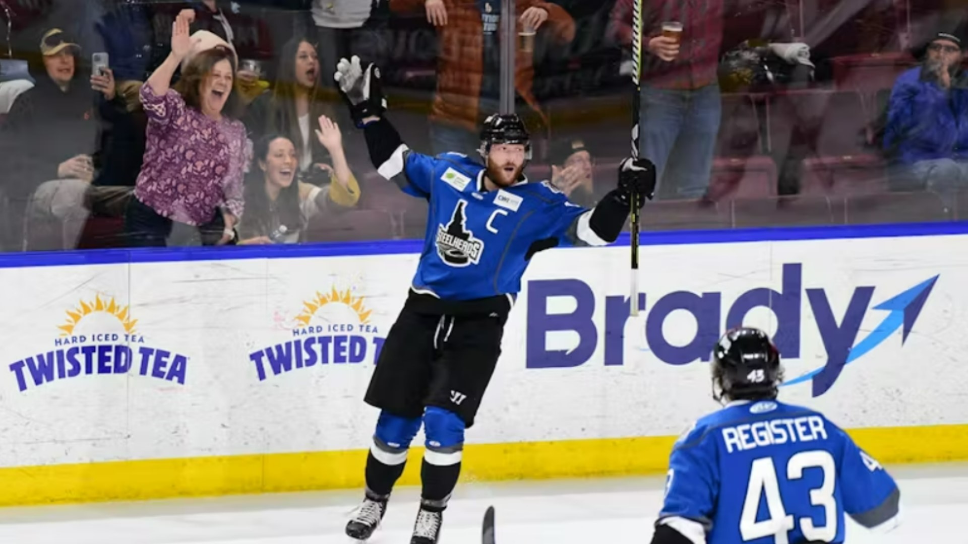 White is the second Steelhead in ECHL history to receive the annual award, joining Derek Nesbitt. The Idaho captain has scored a career-high 26 goals this year.