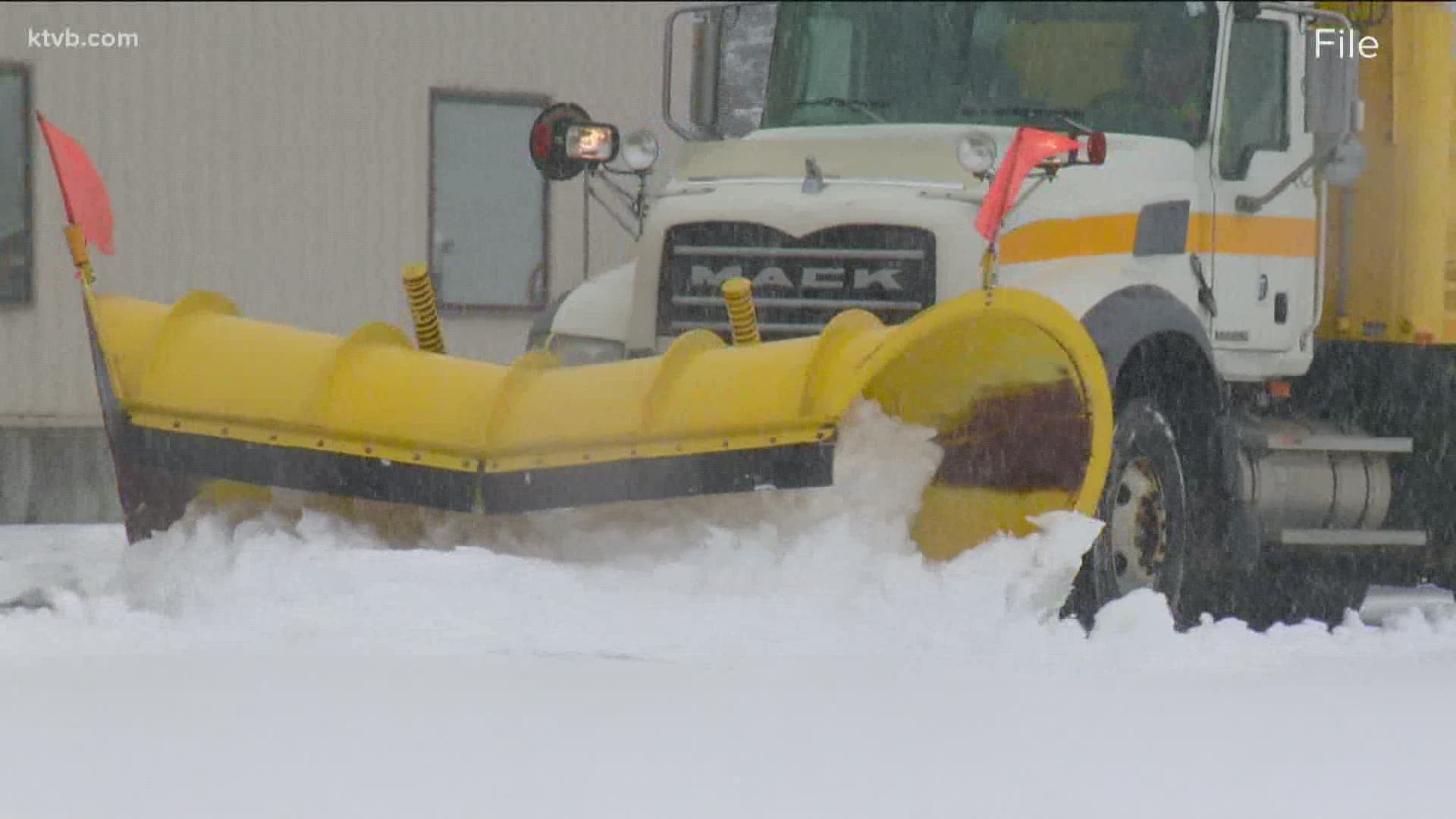 The Treasure Valley could see an inch or two of snow in the morning before it changes over to rain. A significant amount of snow is expected in the mountains