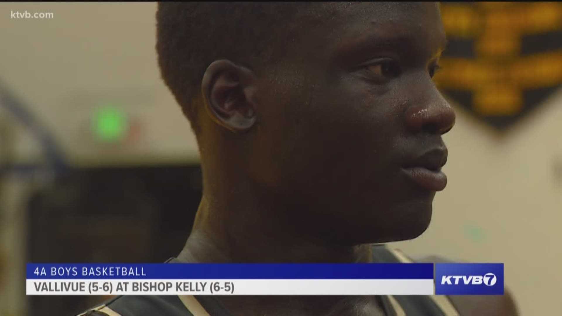 Bishop Kelly vs. Vallivue boys varsity basketball highlights 1/11/2018