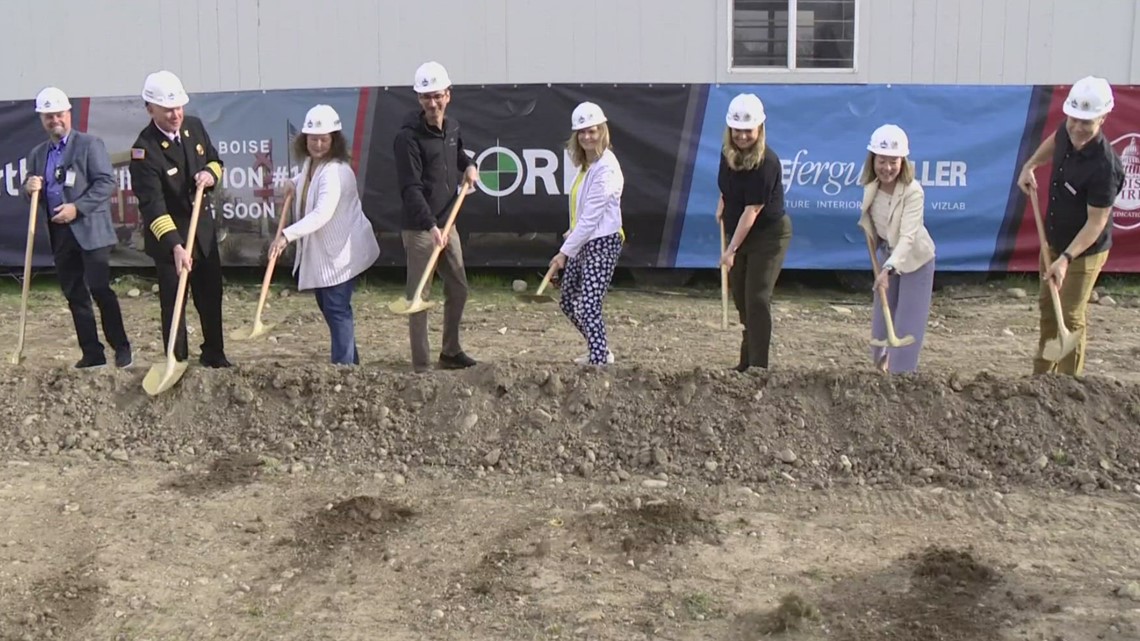 City Of Boise Breaks Ground On Fire Station 13 Along State Street 