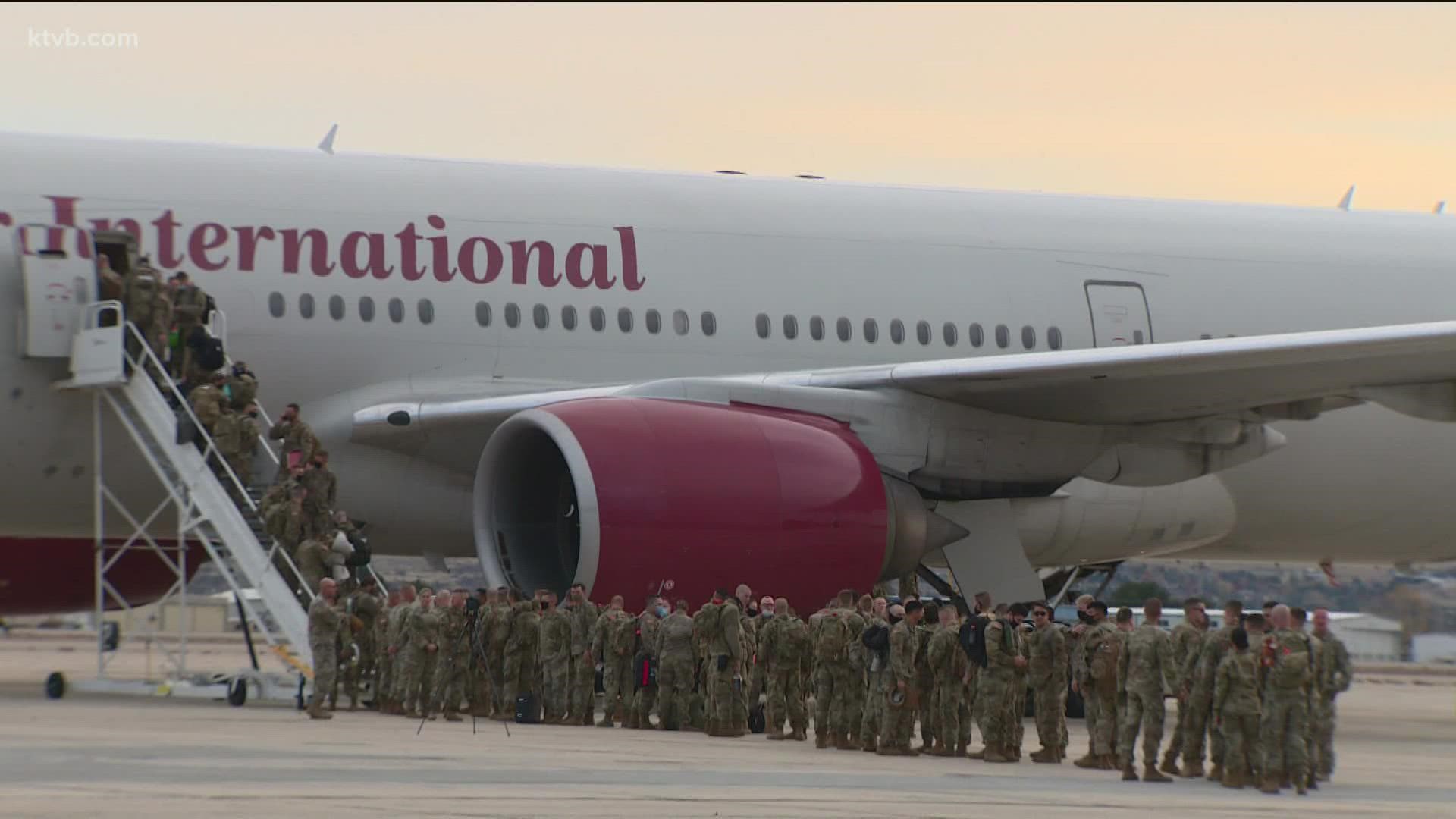 More than 250 members from the Idaho National Guard's largest unit have trained for more than a year for this deployment.