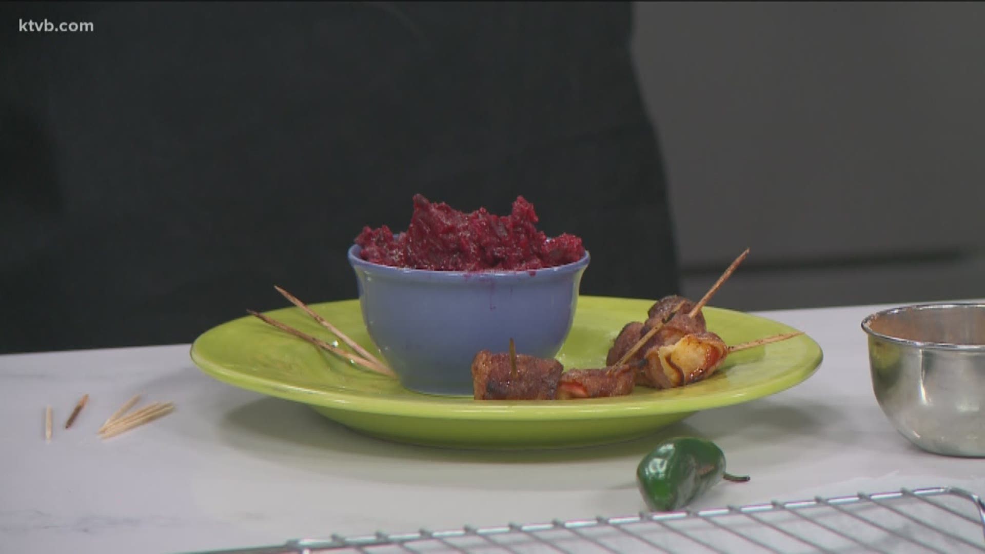 Chef Mac from Pat Mac's Catering shows how to make a holiday appetizer.