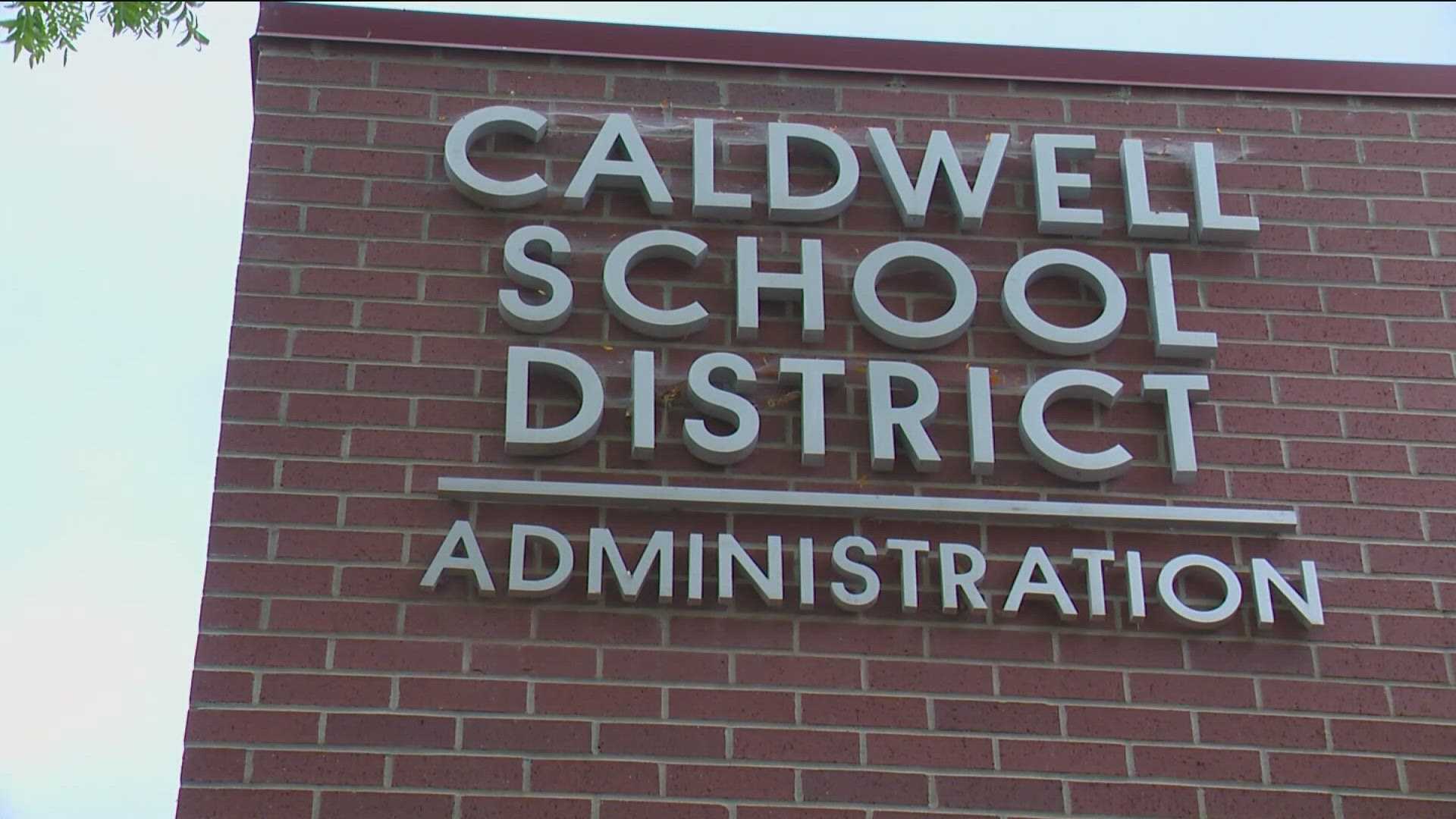 A student brought a weapon to Caldwell High School on Thursday morning