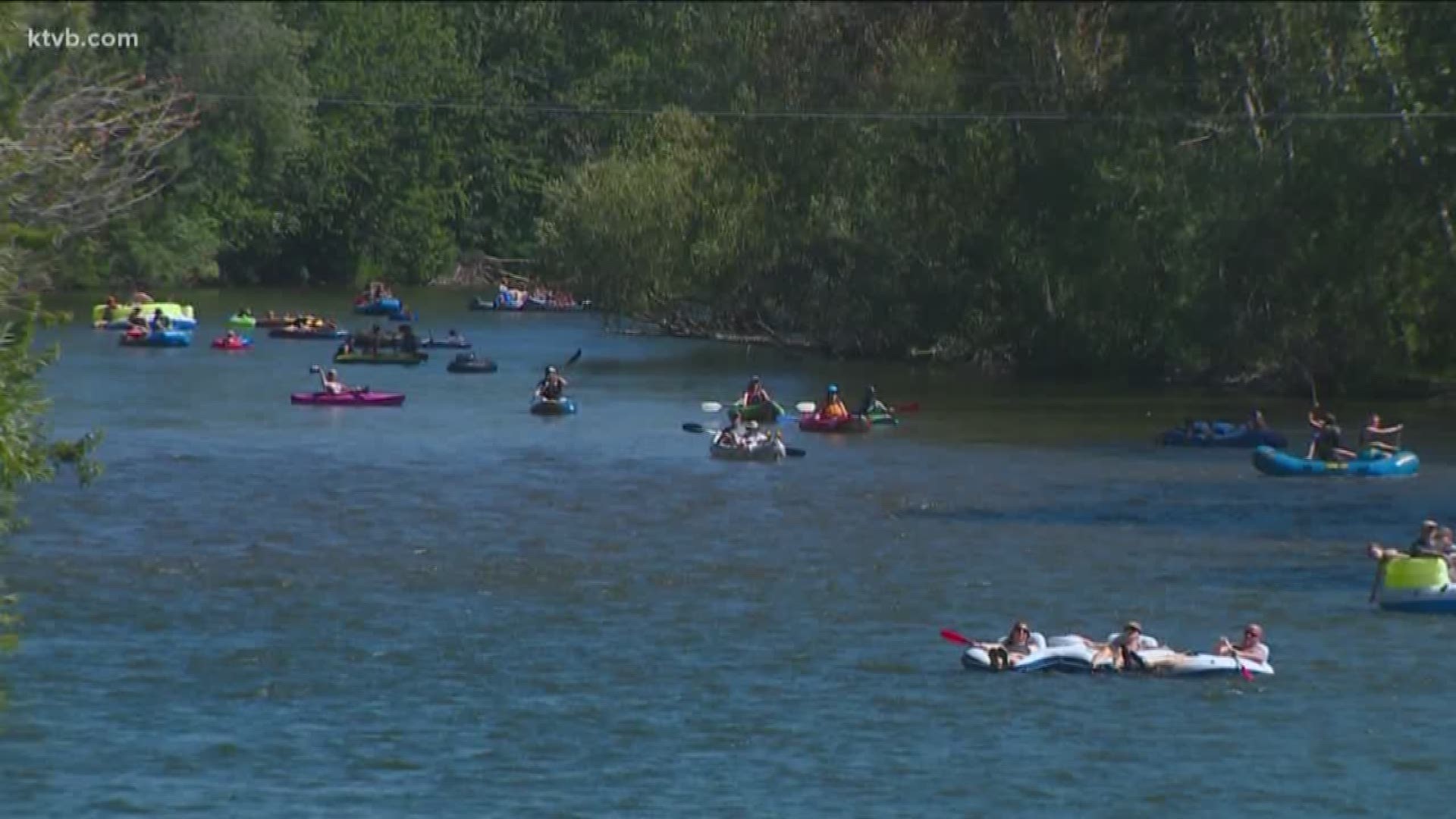 Labor Day brings the 2019 Boise River float season to an end | ktvb.com