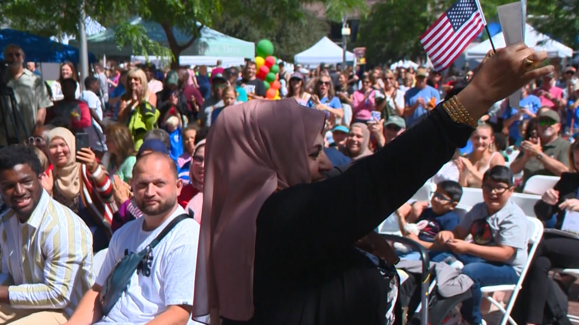 World Refugee Day recognizes the contributions refugees bring to communities across the globe. During Saturday's event in Boise, 14 new Americans were celebrated.