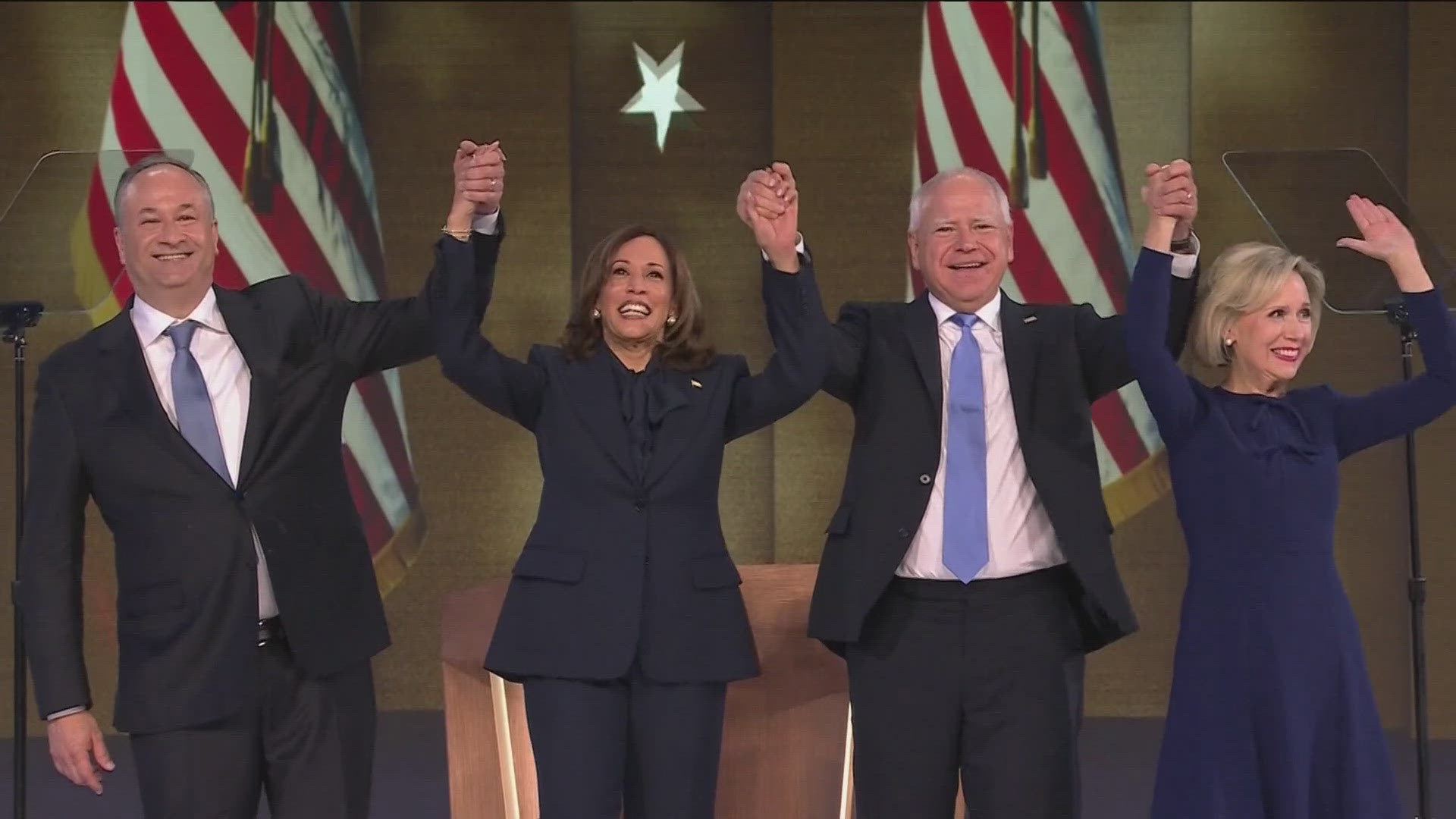 Presidential candidate Harris and VP nominee Walz discussed their policy platform in their first sit-down interview since being nominated.