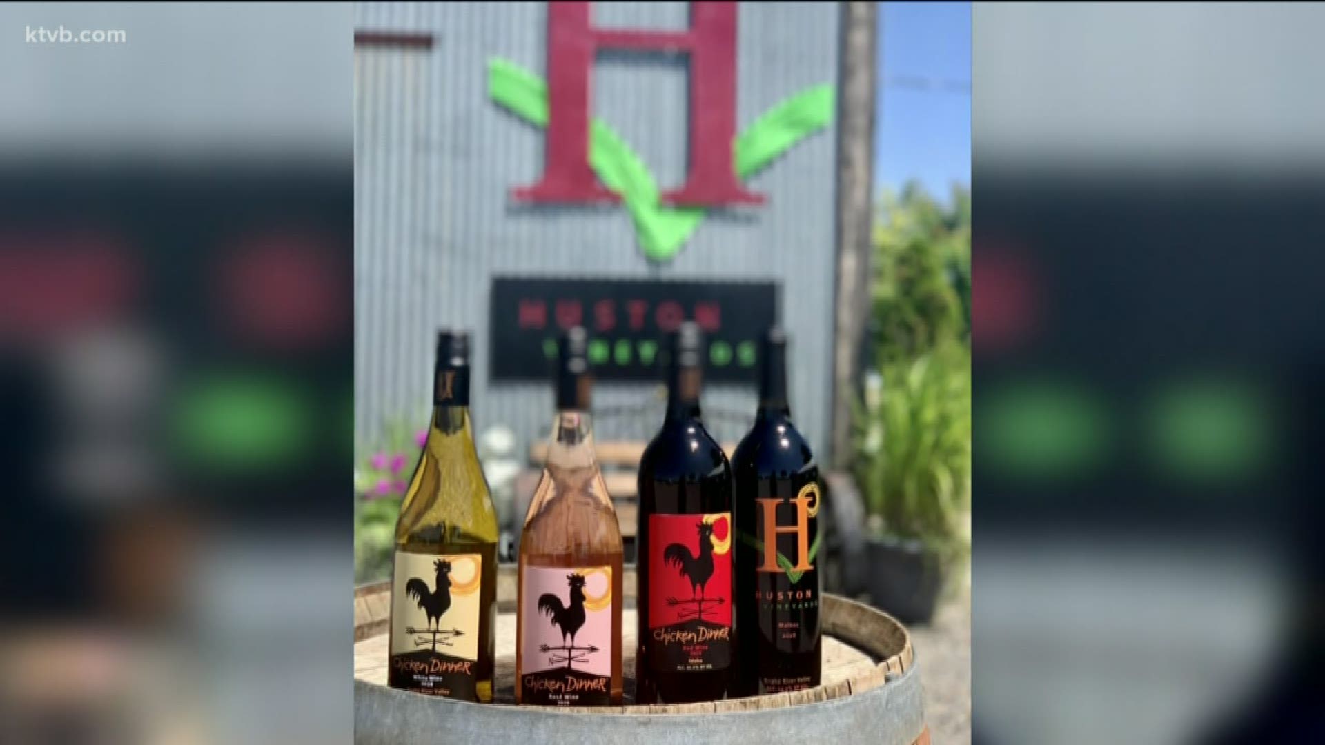 Huston Vineyards took home multiple gold medal awards for their "Chicken Dinner" white, red, rose & malbec wines at the 2020 Sunset International Wine Competition.
