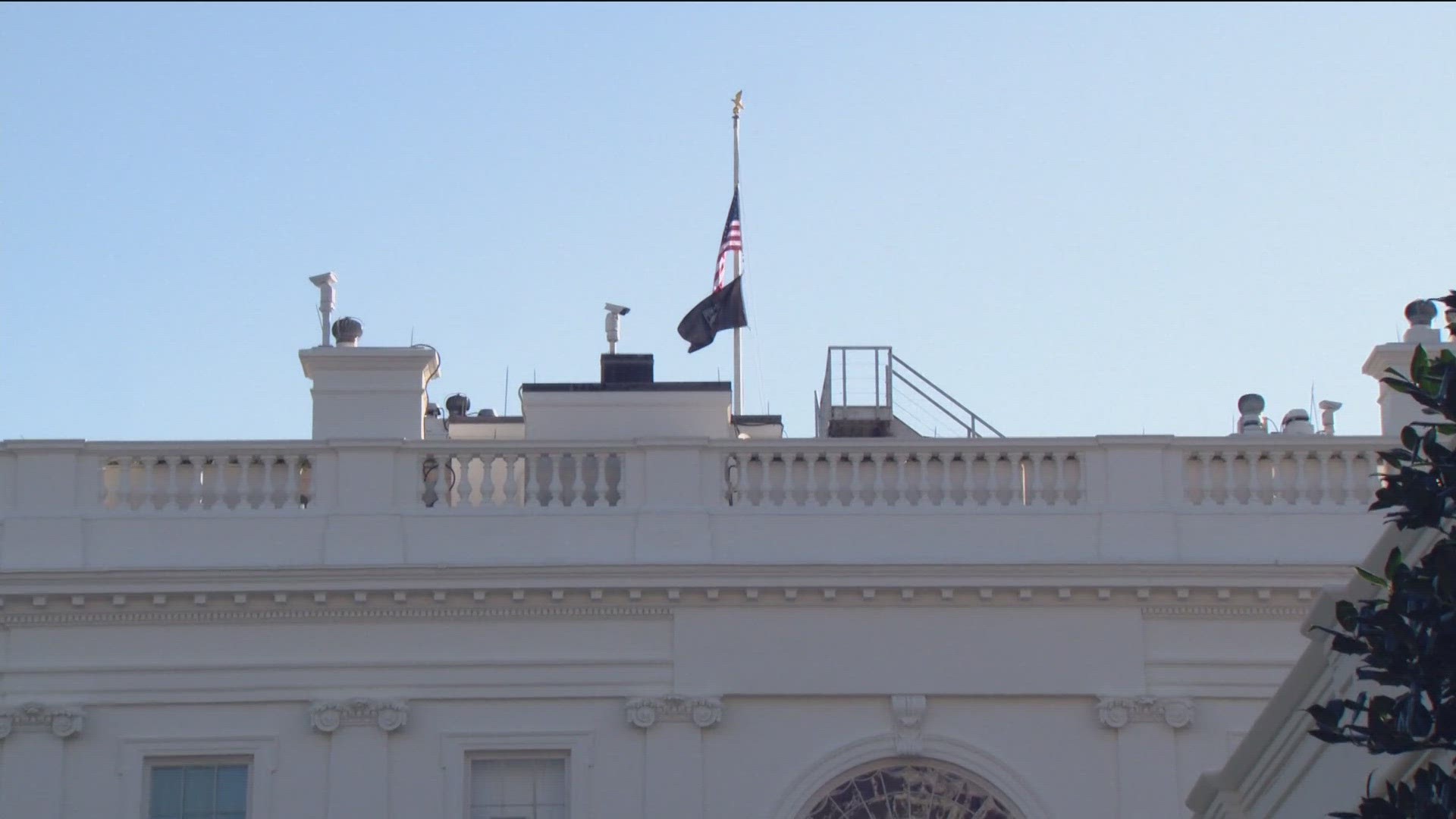 President Biden has ordered the lowering of flags to half-staff immediately as a mark of respect for the victims of the acts of violence perpetrated in Maine.