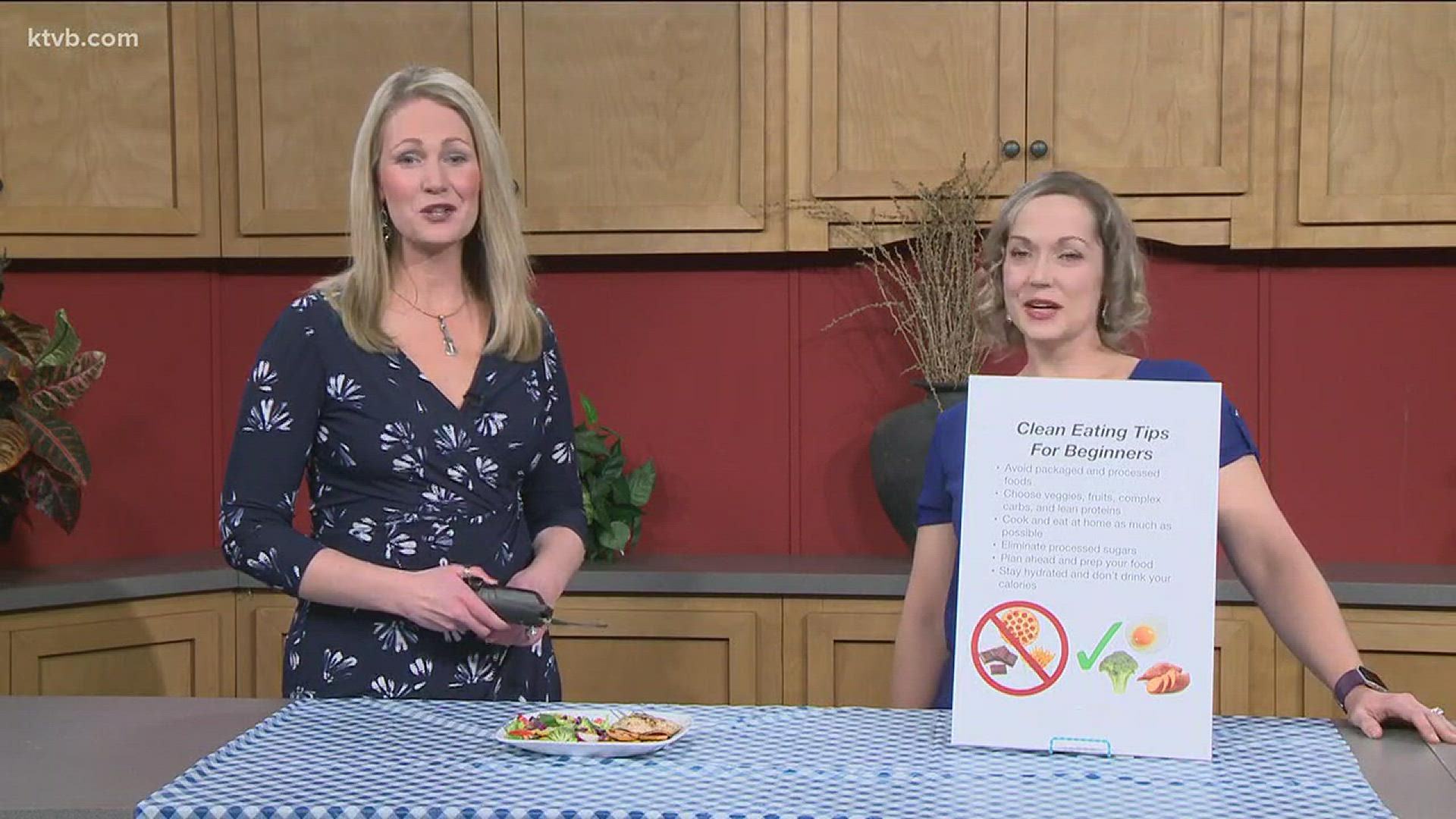 Katie Hug shows us some easy ways to eat clean.