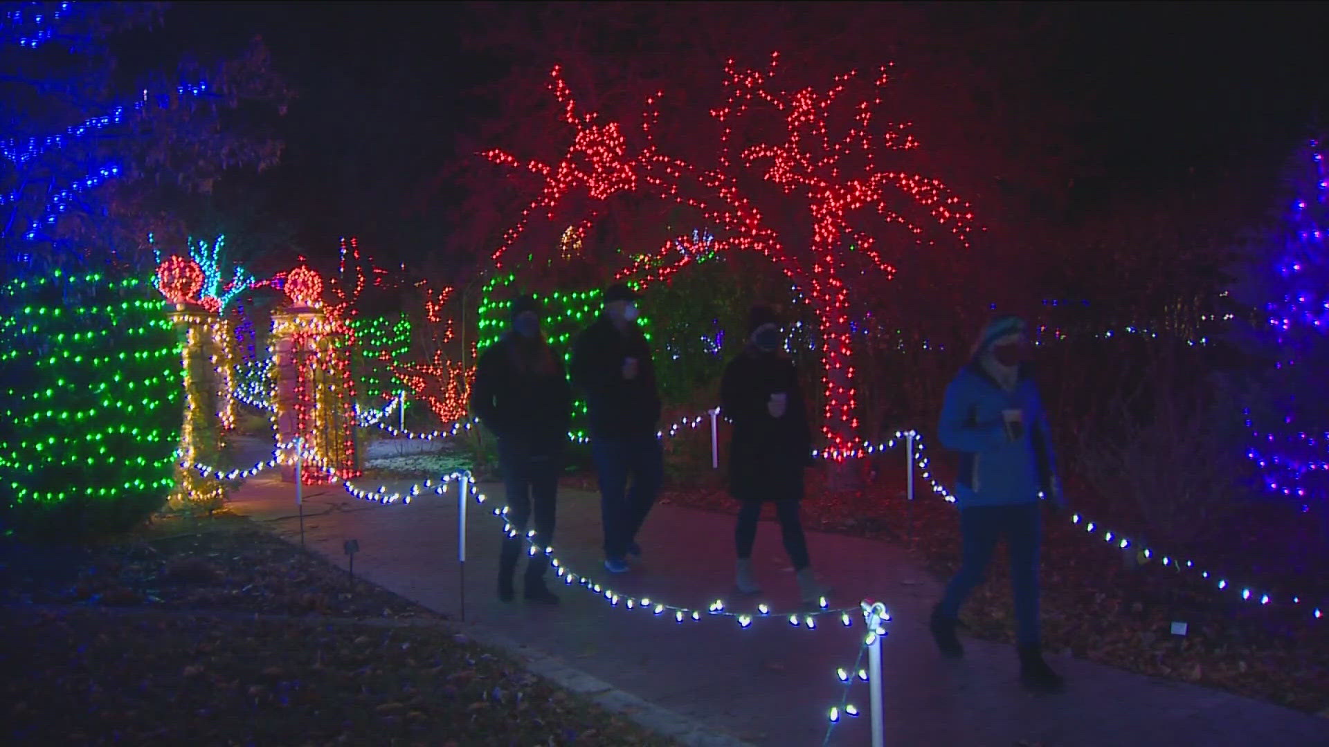 Garden aGlow at the Idaho Botanical Garden to end on Tuesday | ktvb.com