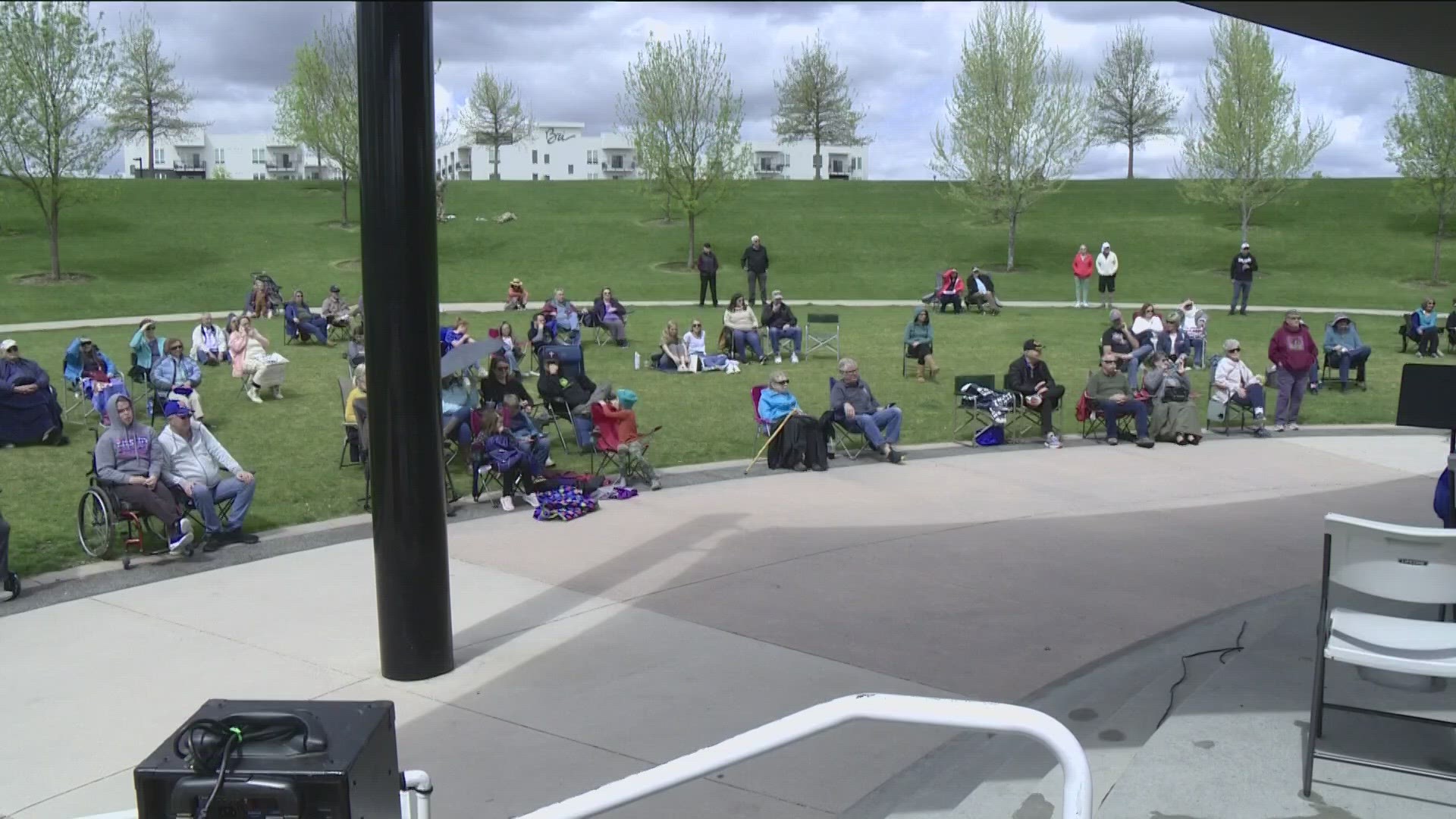 Kleiner Park visitors got a special treat with a live music performance, part of Boise Music Week 2023.