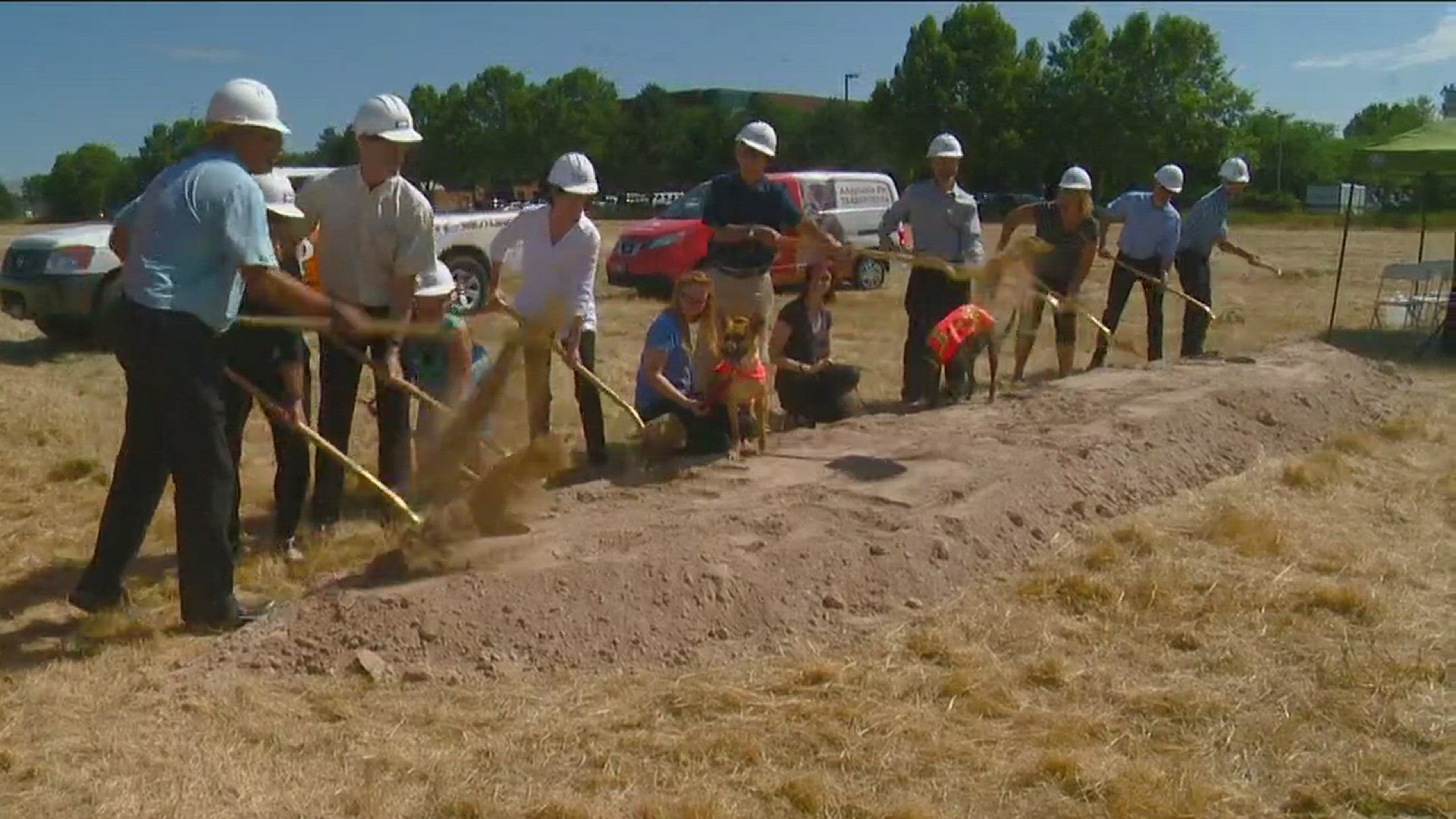 The new facility is being built on Overland Road in Boise.