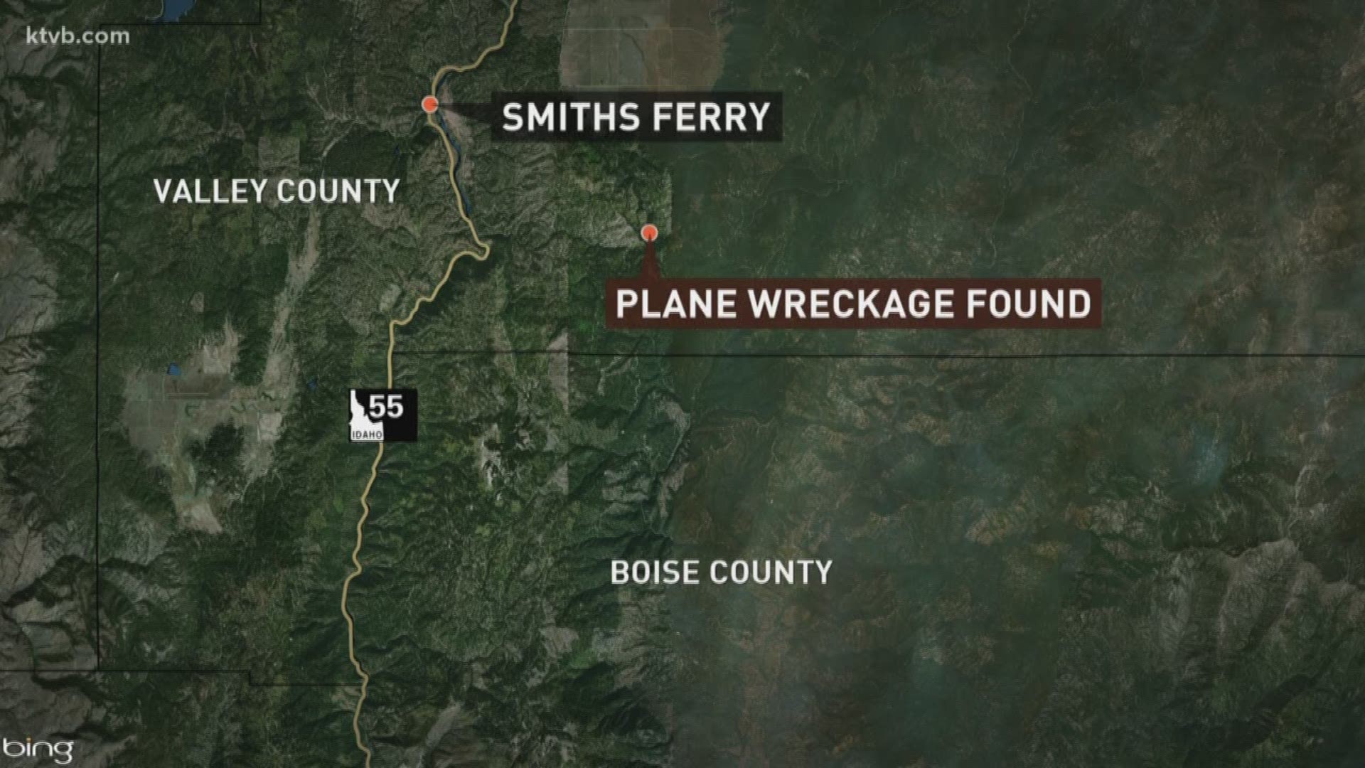 A Boise man died when his Cessna crashed in the mountains south of Smiths Ferry.