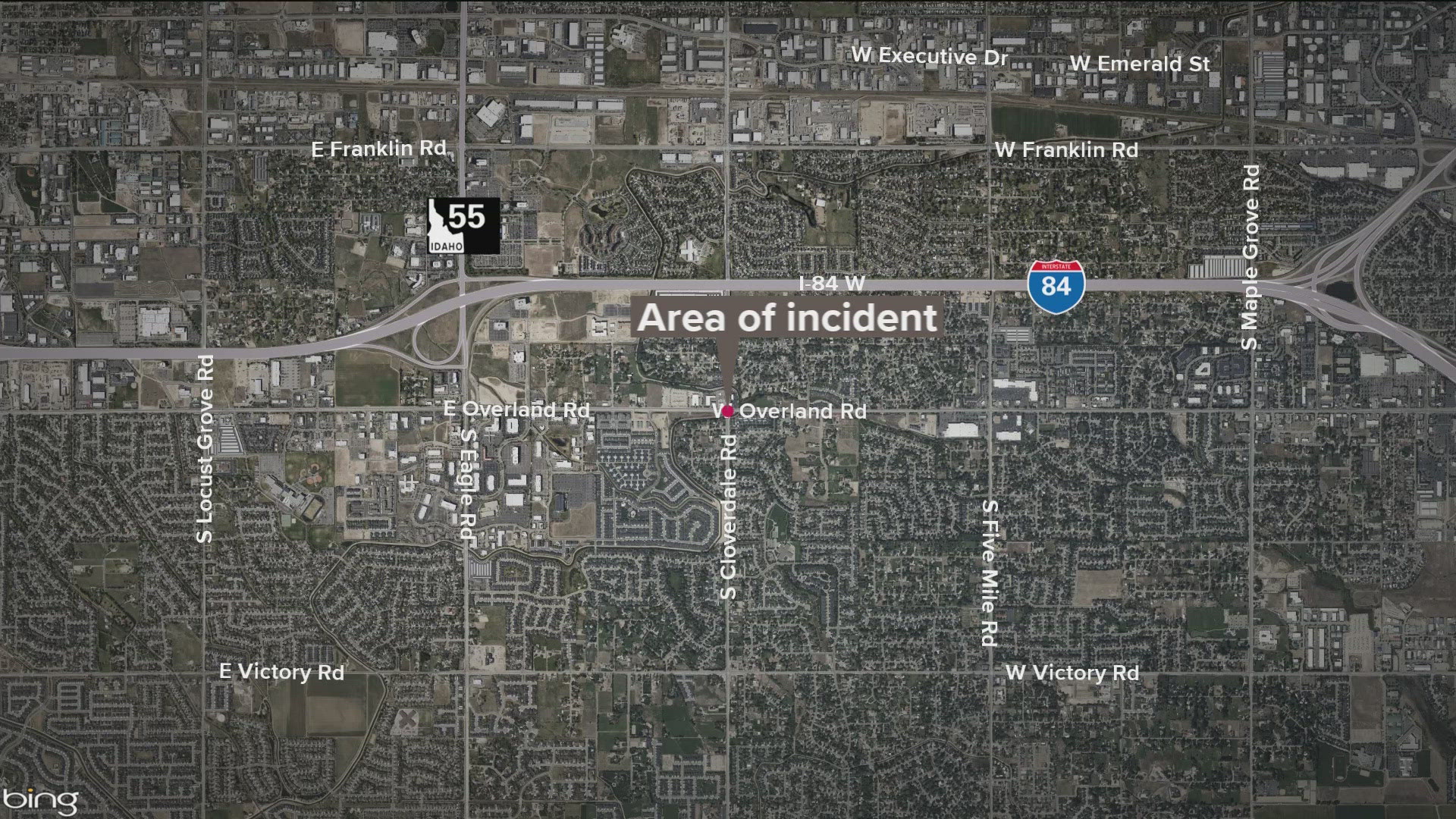 Ada County Sheriff's Office said after the crash the man fled and entered a residence. No one was hurt, he was eventually taken into custody with multiple charges.