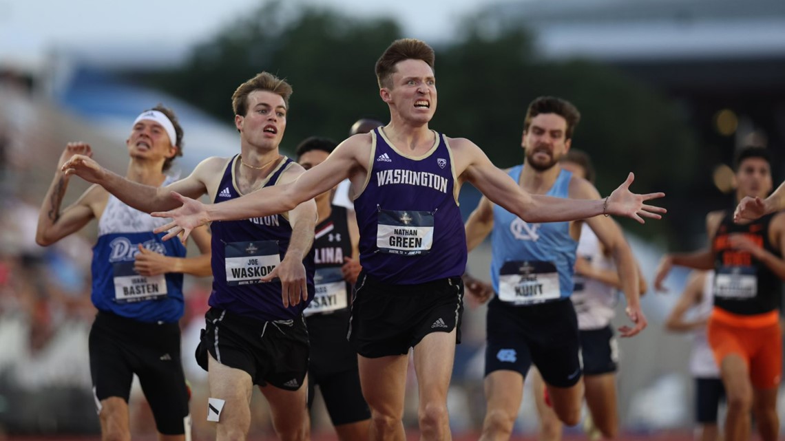 Borah grad Nathan Green wins NCAA national title in 1,500meter