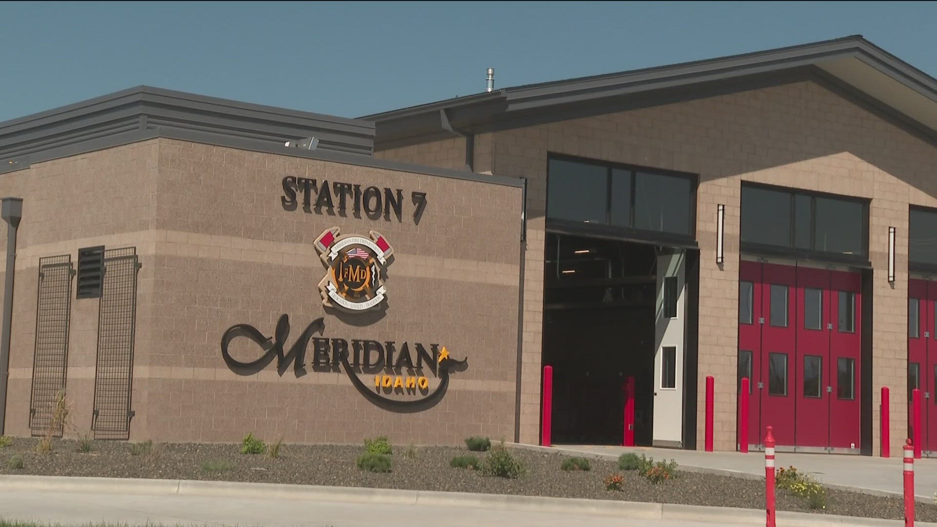 "The opening of the fire station and the police station is a testament to our commitment to public safety," Meridian Mayor Robert Simison said.