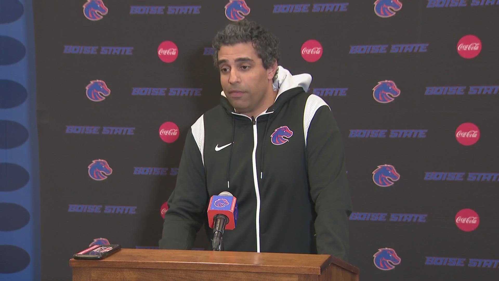 Offensive coordinator Bush Hamdan discusses Boise State's additions on National Signing Day. Malachi Nelson, Cam Camper, Chris Marshall and others are on campus.