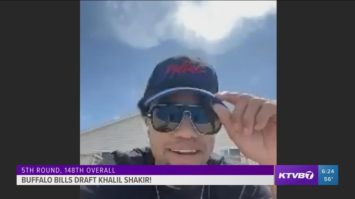 Boise State's Khalil Shakir drafted by the Buffalo Bills