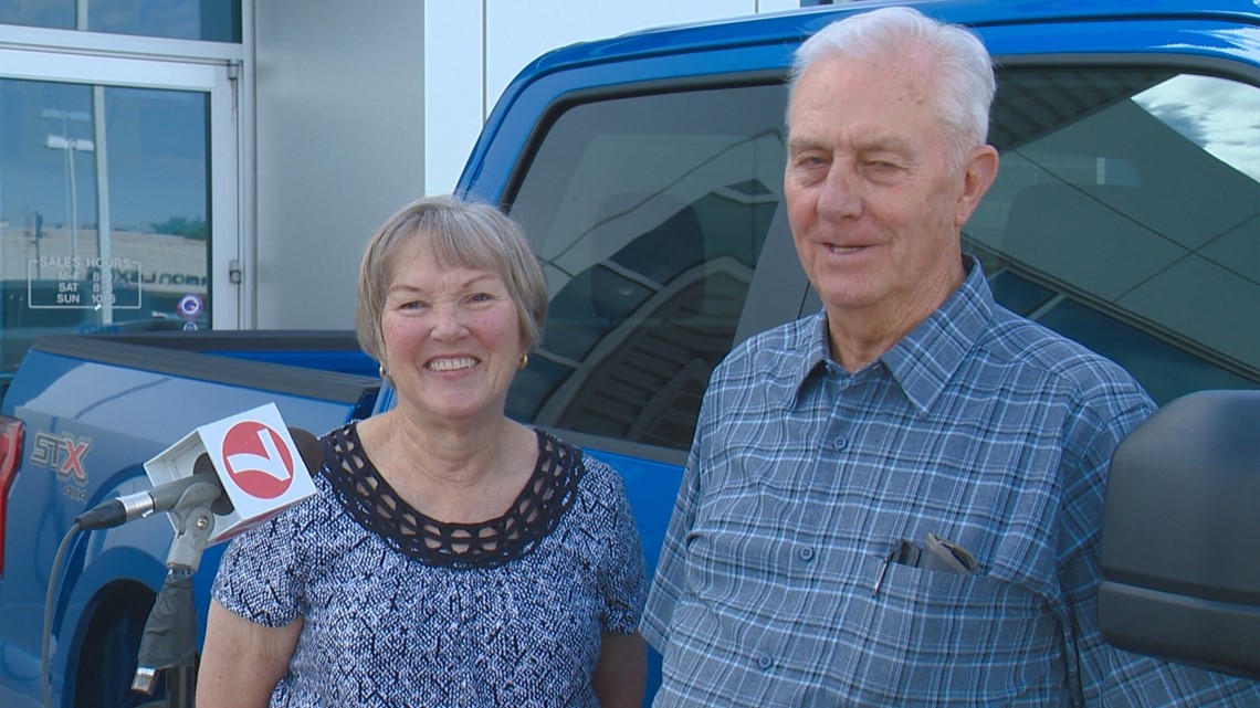 Star couple wins new Ford pickup truck in 2020 St. Jude giveaway