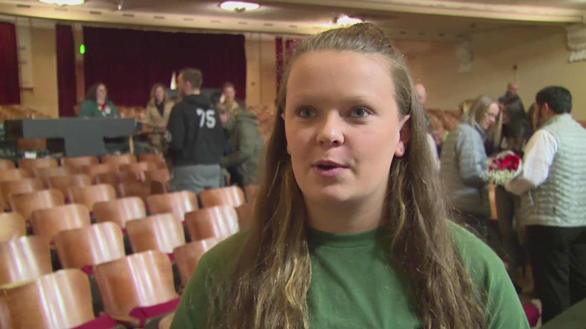 Will Hall raw interview with Boise's Sammie Eyolfson who has committed to Notre Dame swimming