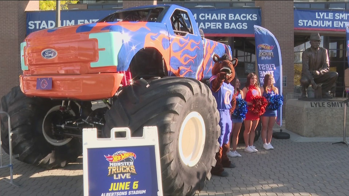 Monster trucks are coming to Boise in summer 2026