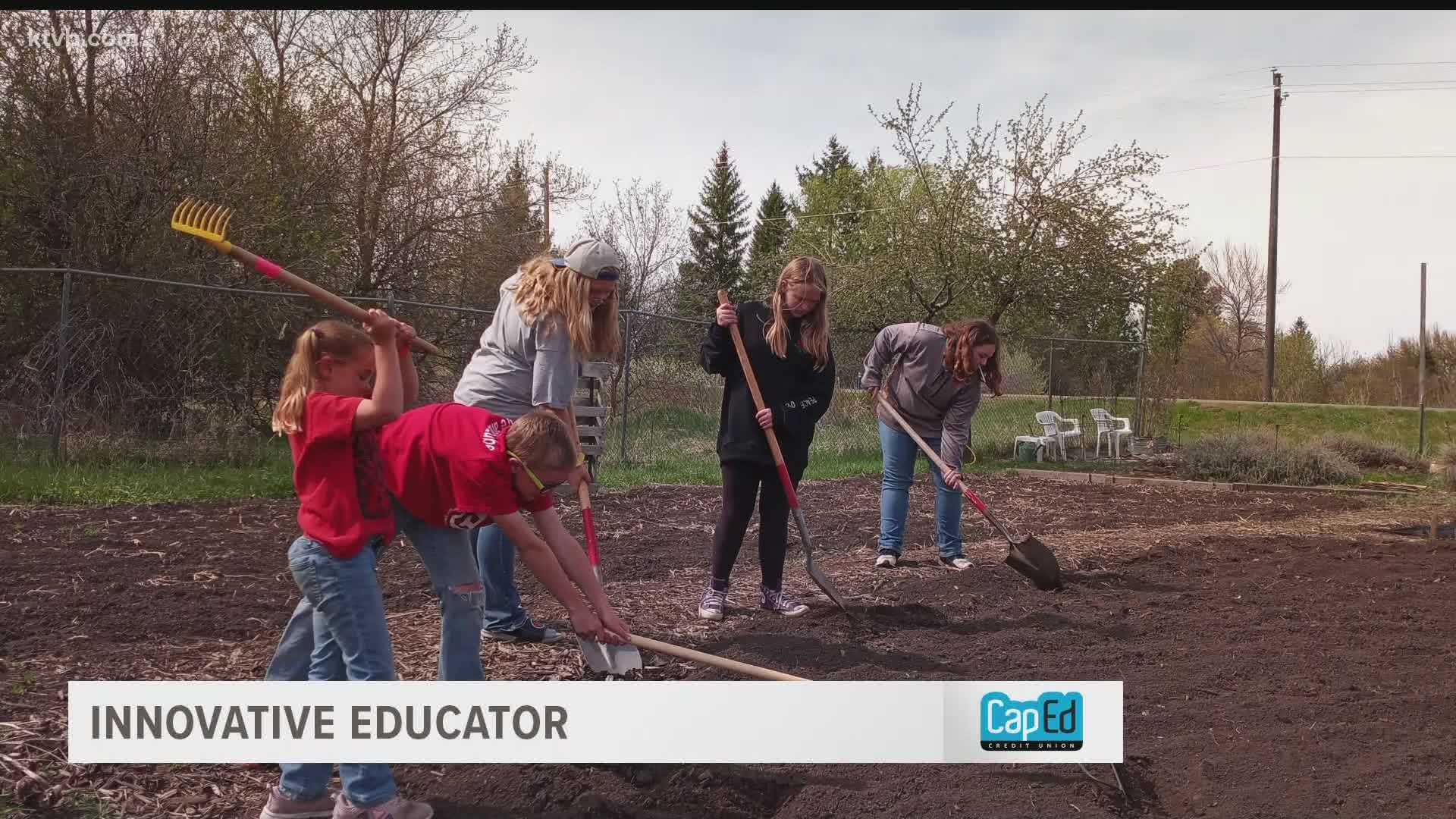 Gardening is giving Council Elementary School students a growing sense of accomplishment.