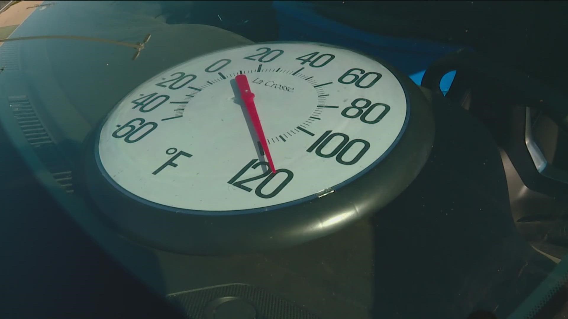 About 40 children die nationally every year after getting left in a hot car, according to Nampa Police.