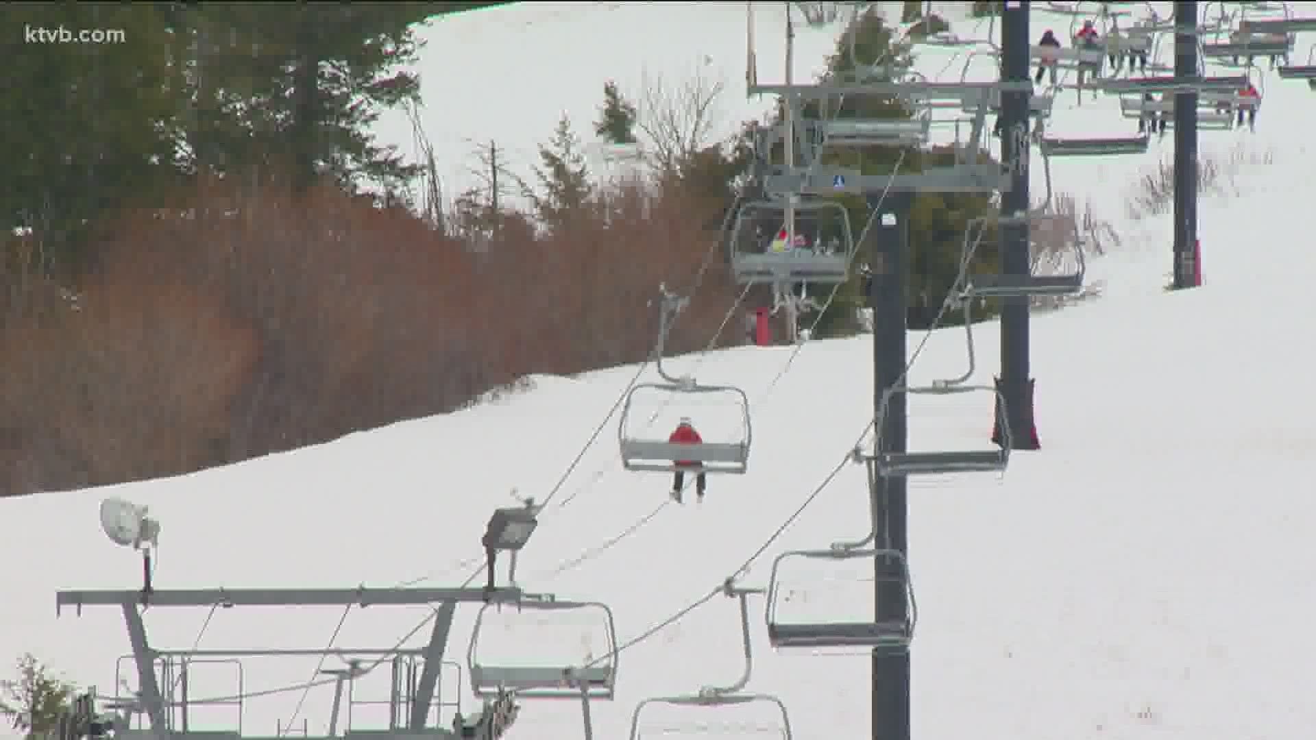 For some people, skiing on Christmas has been a tradition for years.