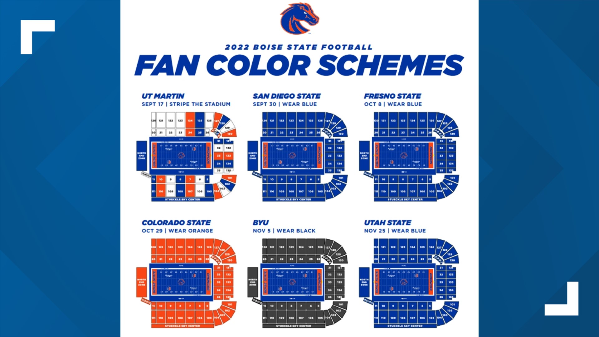 sources - boise state television Images High Quality... Boise State vs. Colorado State: TV info, fan guide, matchup stats ...