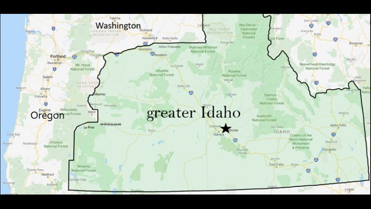'Greater Idaho' memorial proposed in Idaho Legislature