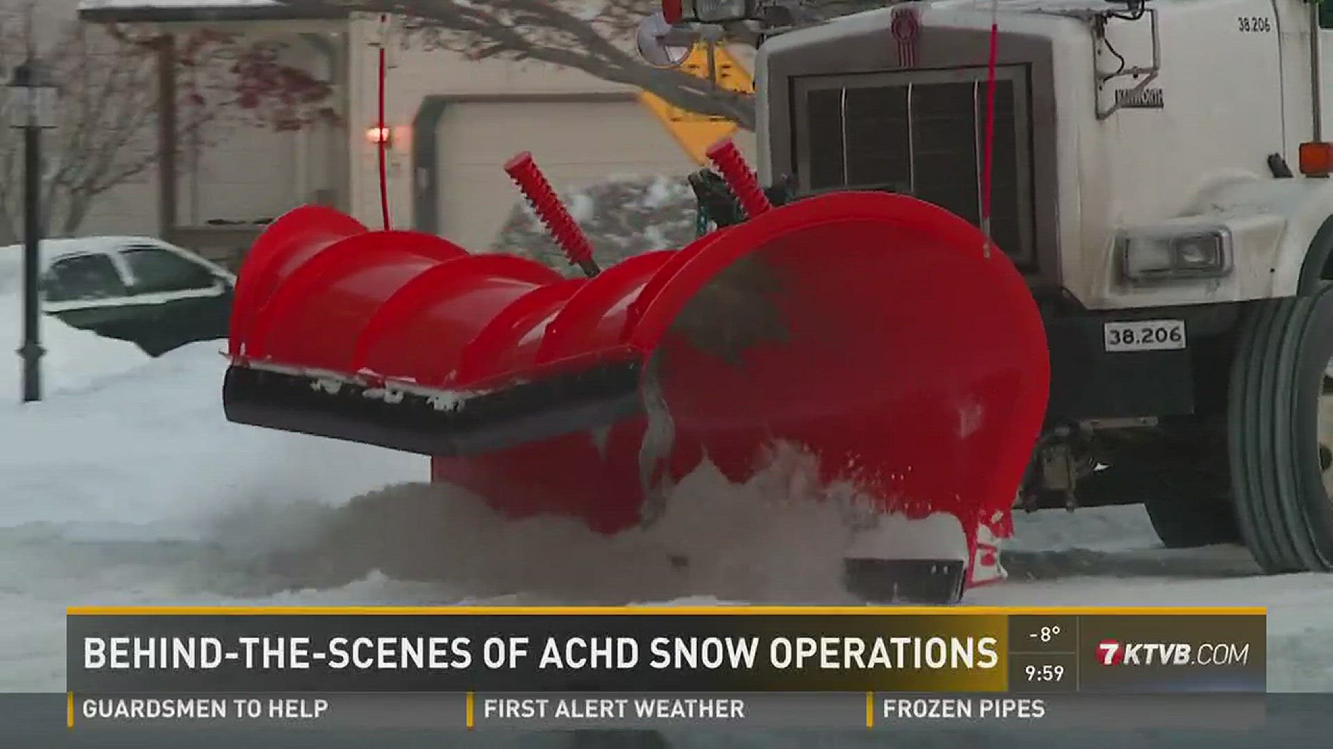 Behind the scenes of ACHD snow operations.