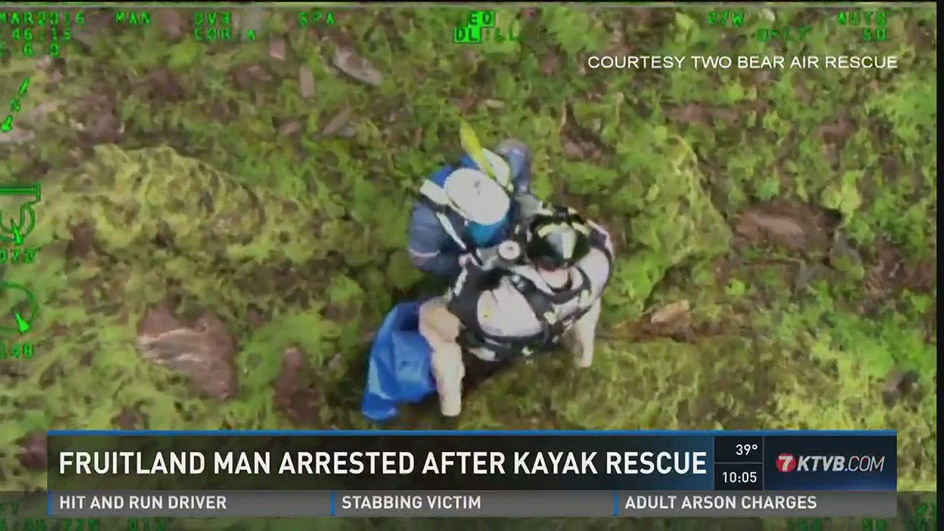The incredible rescue in north Idaho was caught on camera.