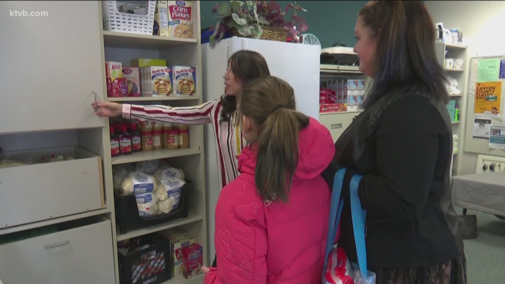 The Nampa School District's four Family Community Resource Centers provide food, clothes and other necessities to families in need.
