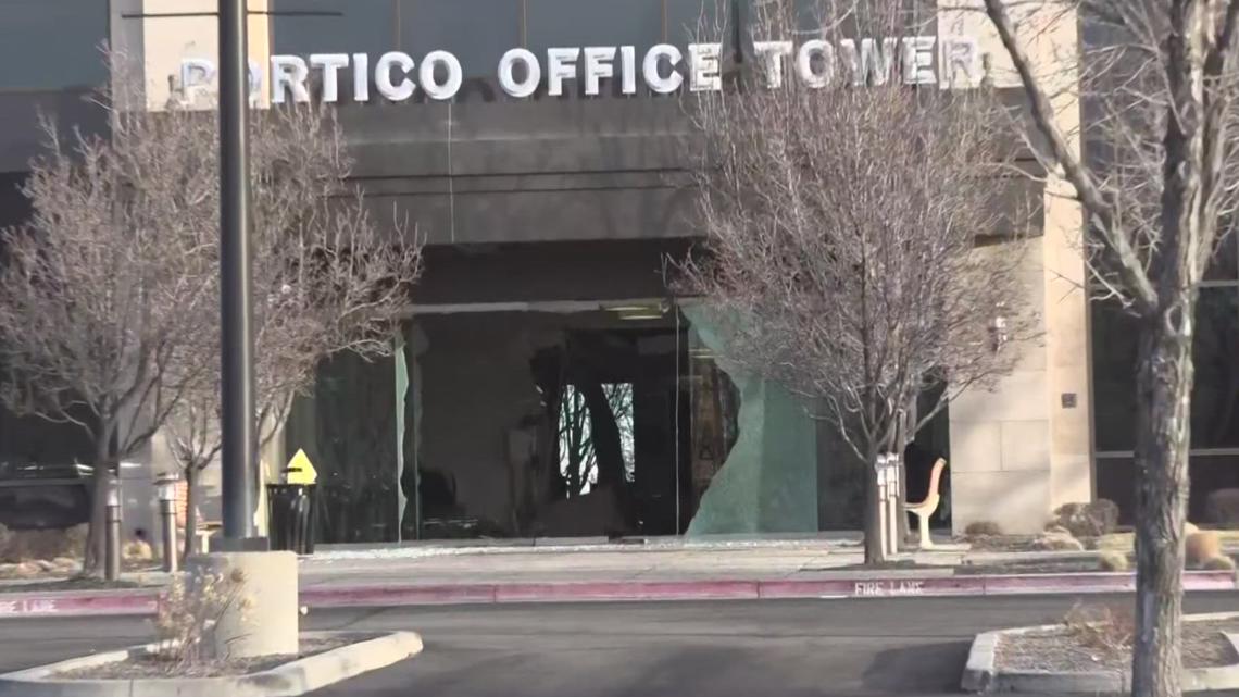Police: Boise woman arrested in stolen ambulance crash into Meridian office building housing DHS