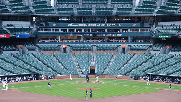 First game at Camden Yards