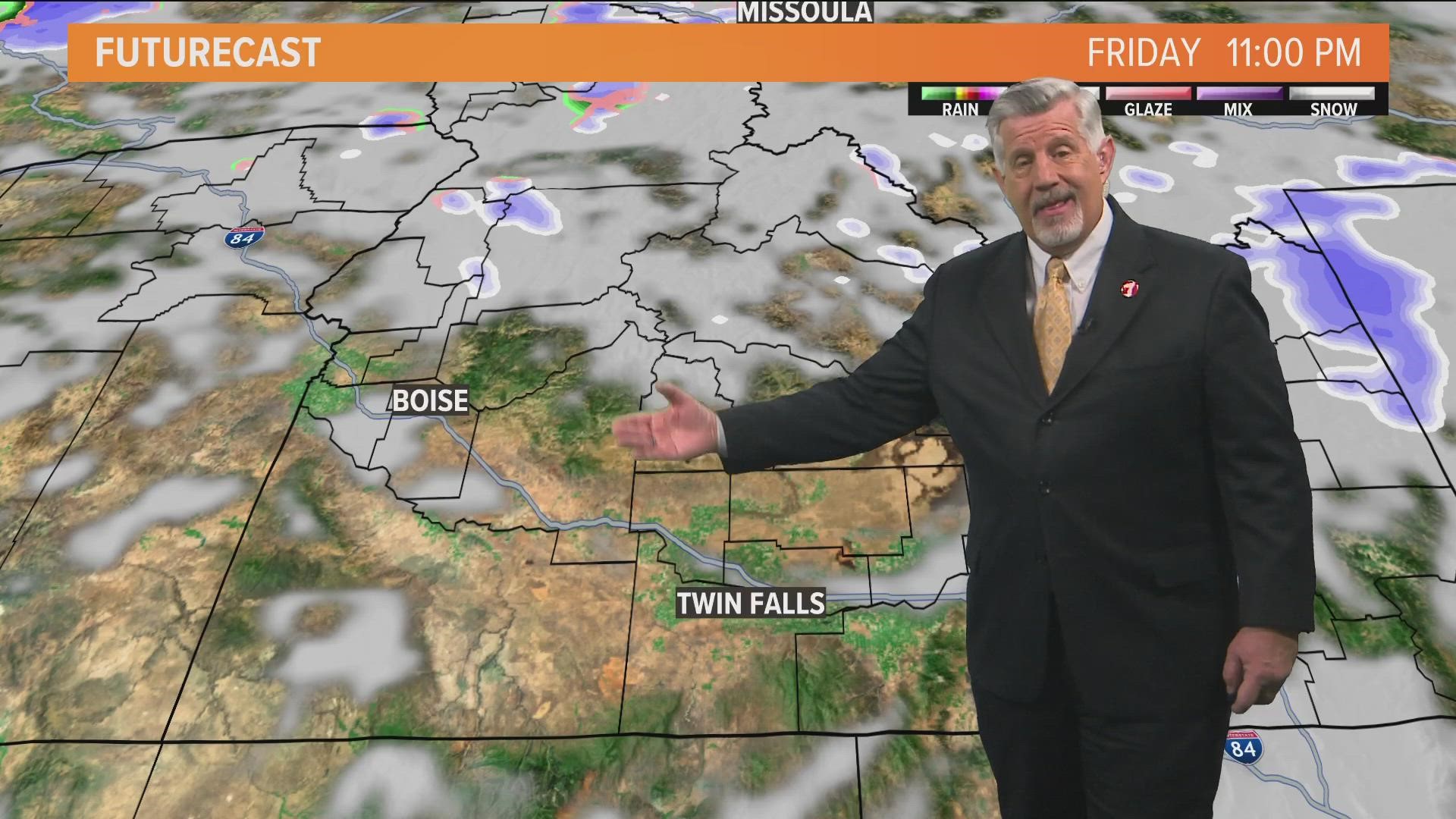 KTVB First Alert Weather Thursday, Feb. 2, 2023, in Boise, Idaho, with meteorologist Jim Duthie.