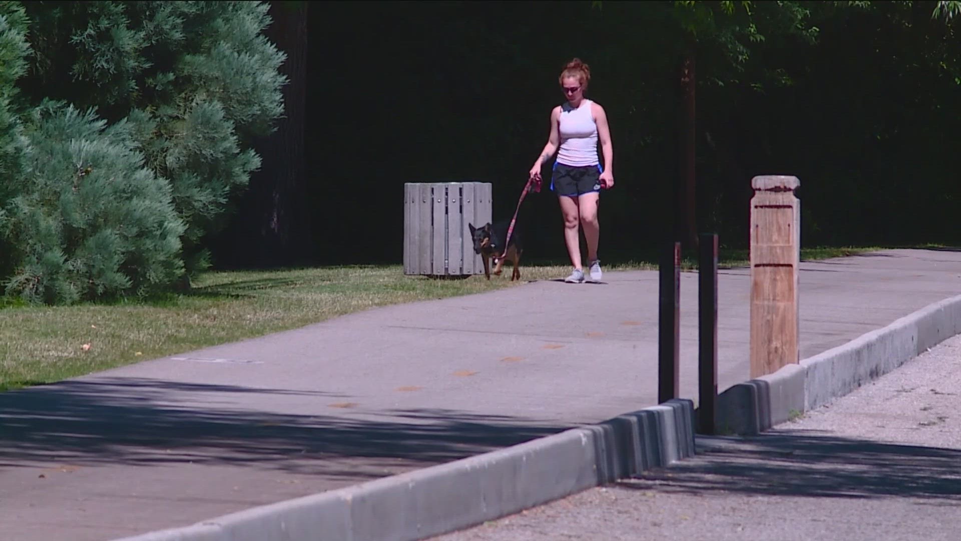 With triple-digit temperatures on Sunday – including a high of 107 degrees in Boise – use caution and watch out for yourself, others, and animals.