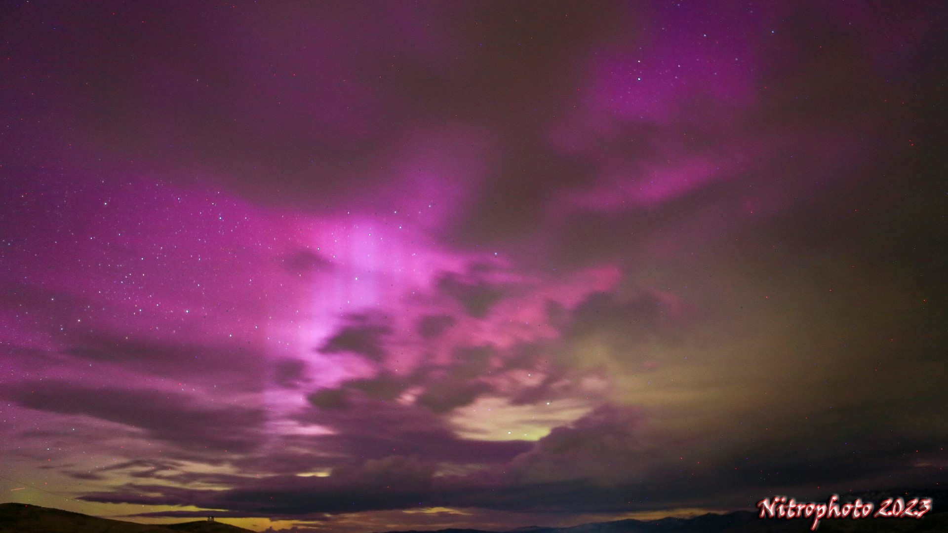 PHOTOS Northern Lights put on stunning show in Idaho